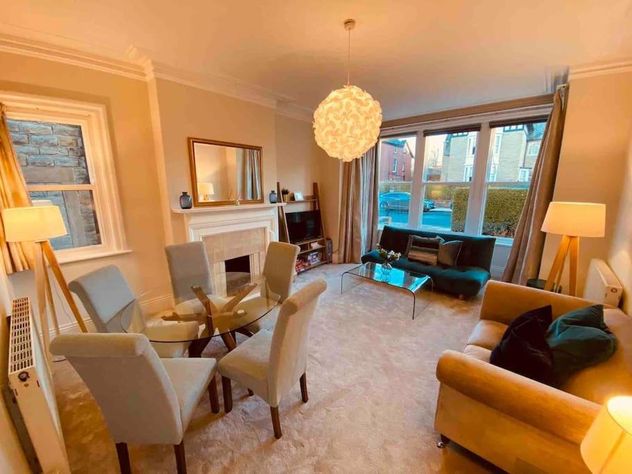 Garden Apartment, Central Harrogate With Parking Exteriér fotografie